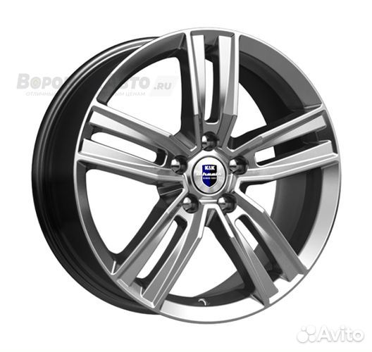 Диски K&K Танаис 7x18 5x114.3 ET35 DIA60.1 Дарк Платинум