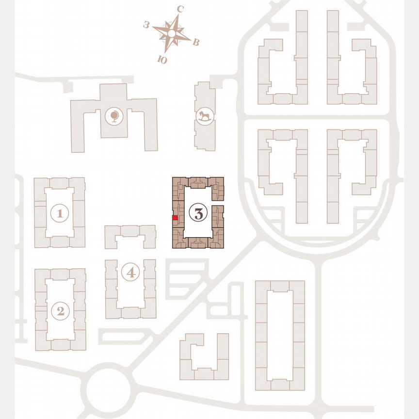 1-к. квартира, 38,3 м², 2/4 эт.