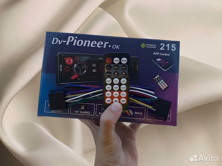 Мощная магнитола pioneer c bluetooth