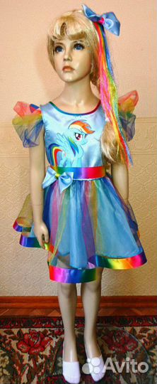 Карнавальный костюм Радуга Дэш р116-60