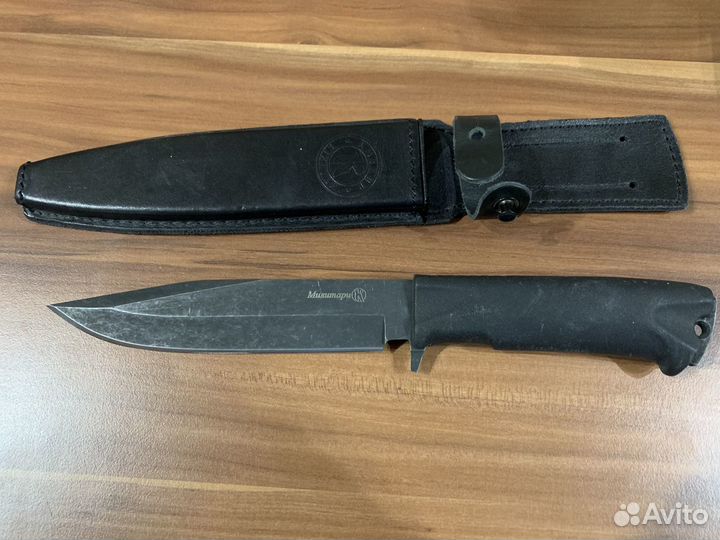 Нож туристический, сталь Х12мф Барс