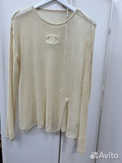 Джемпер сетка кальчуга Chanel