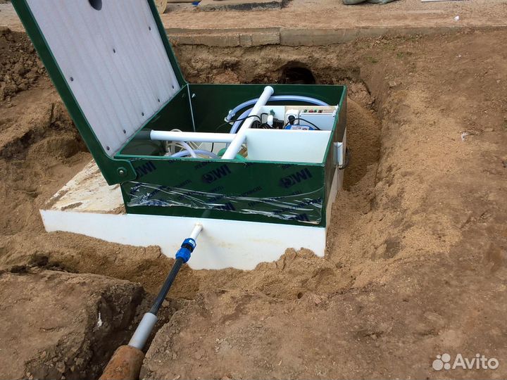 Септик эко Интал 3 дренажный