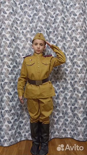 Детская военная форма для мальчика 140