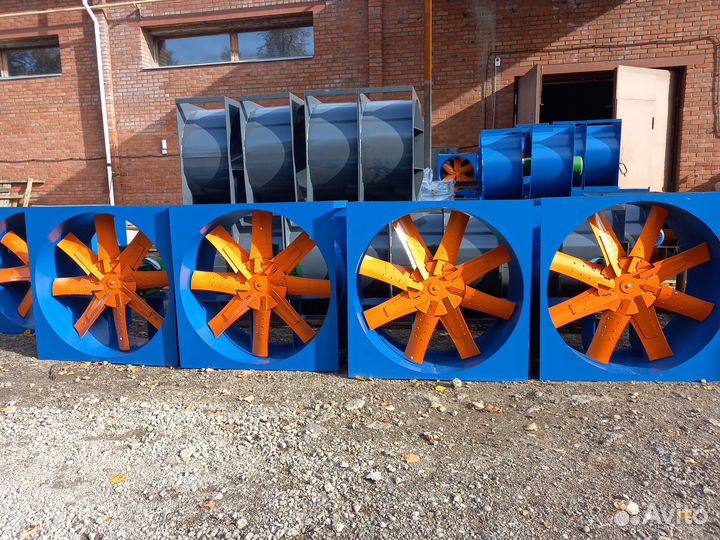 Сушильные камеры - осевые вентиляторы во №7