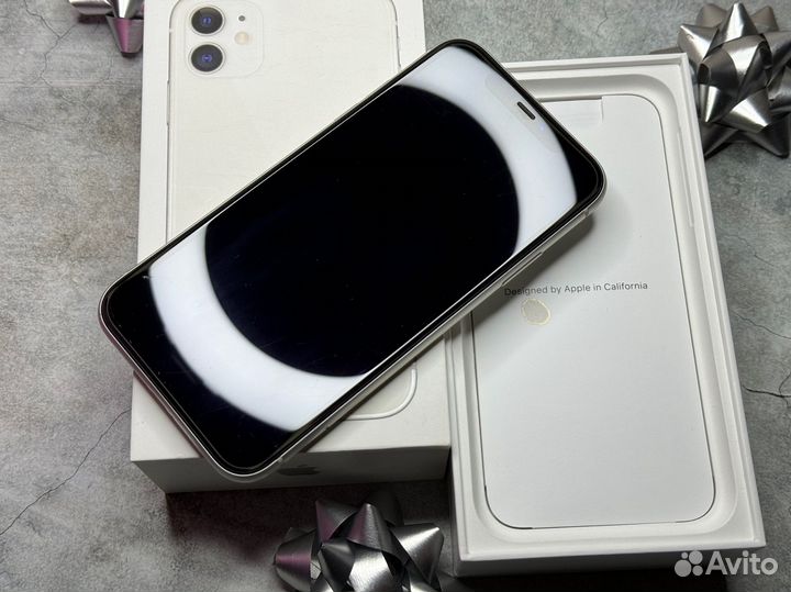 iPhone 11 128gb Акб 89 Ростест (sim+esim)