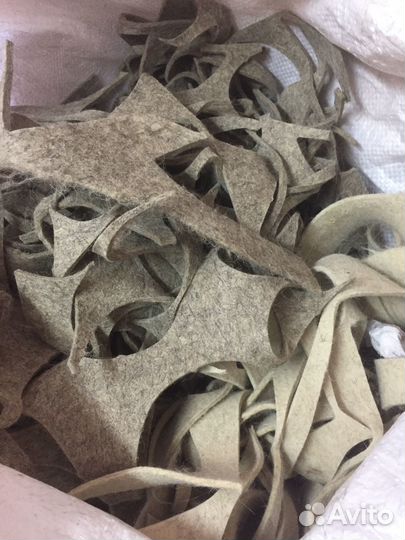 Обрезь войлока