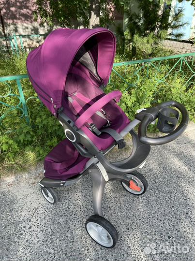 Прогулочная коляска stokke xplory + два чехла