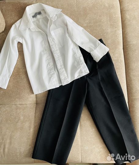 Рубашка на мальчика брюки 92 98
