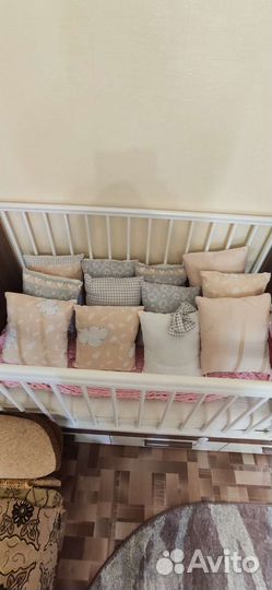 Бортики в детскую кроватку