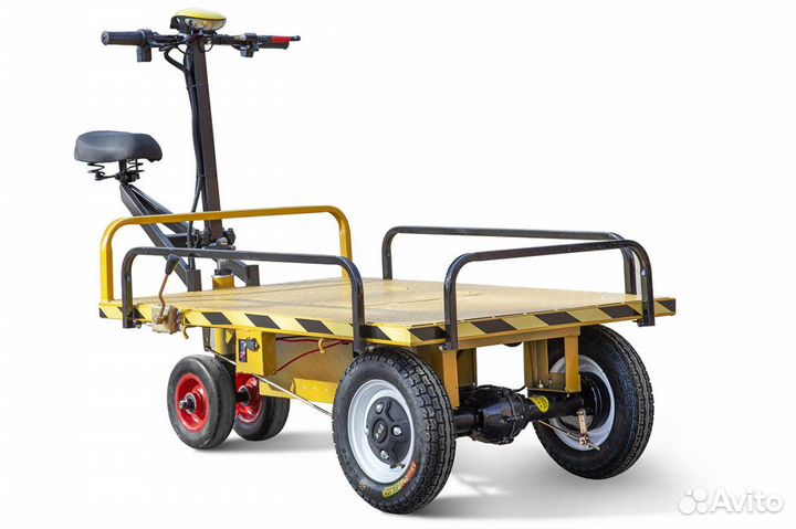 Грузовая тележка электрическая RuTrike хоппер