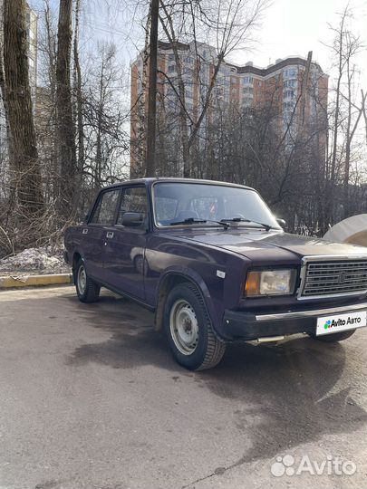 ВАЗ 2107 1.6 МТ, 1998, 49 000 км