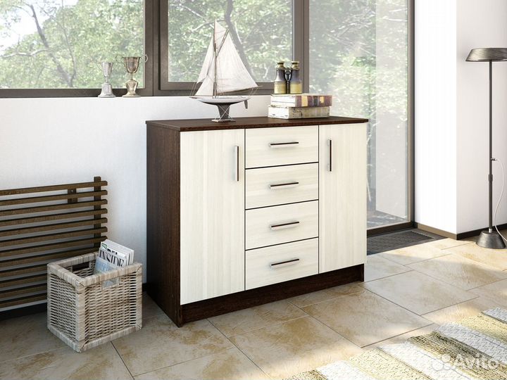 Комод К1000-2Д