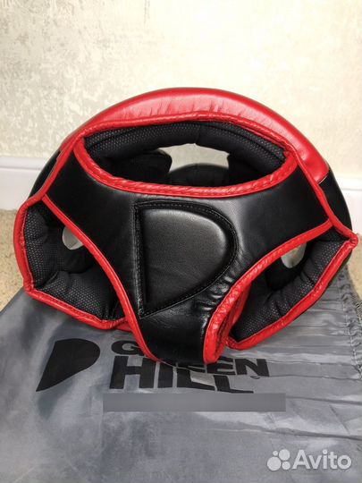 Боксерский шлем green hill