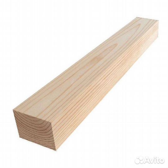 Брусок строганный из лиственницы, 45х70, AB