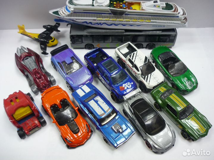 Hot Wheels, majorette, siku, welly и другие