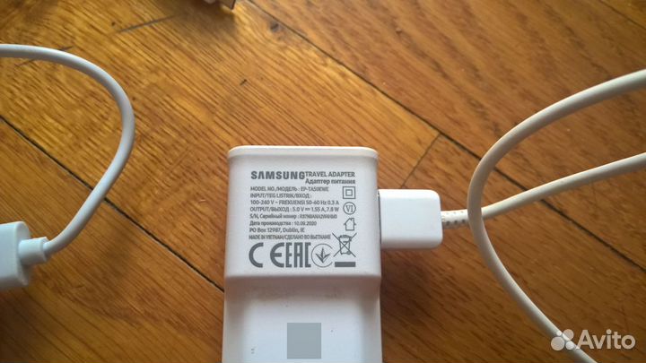 Зарядное устройство телефона samsung (оригинал)