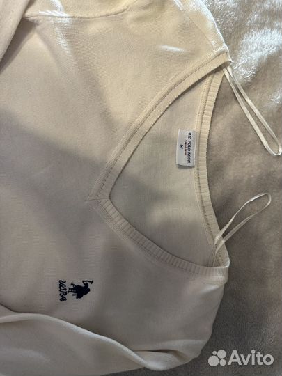 Polo ralph lauren джемпер бежевый