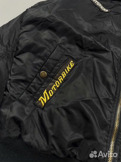 Бомбер ma-1 cwu-45 в стиле alpha industries