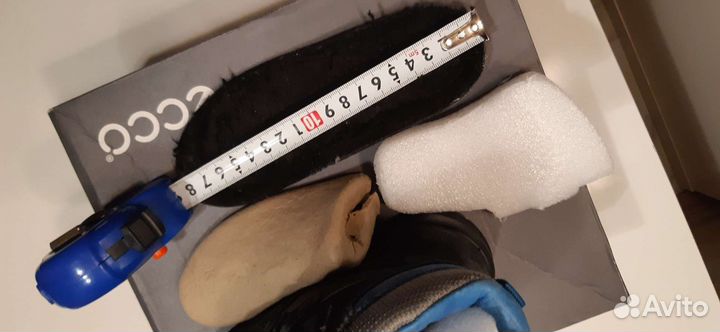 Зимние сапоги ecco 28