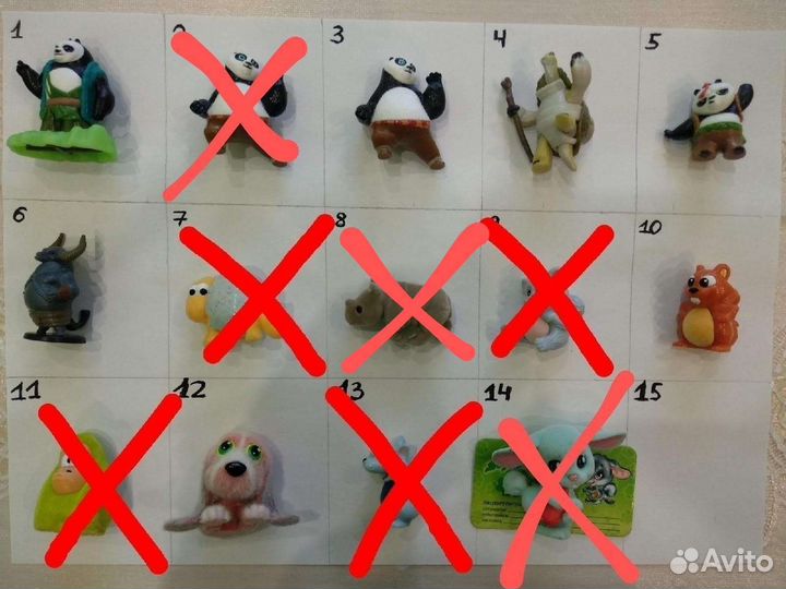 Игрушки/фигурки из Киндеров