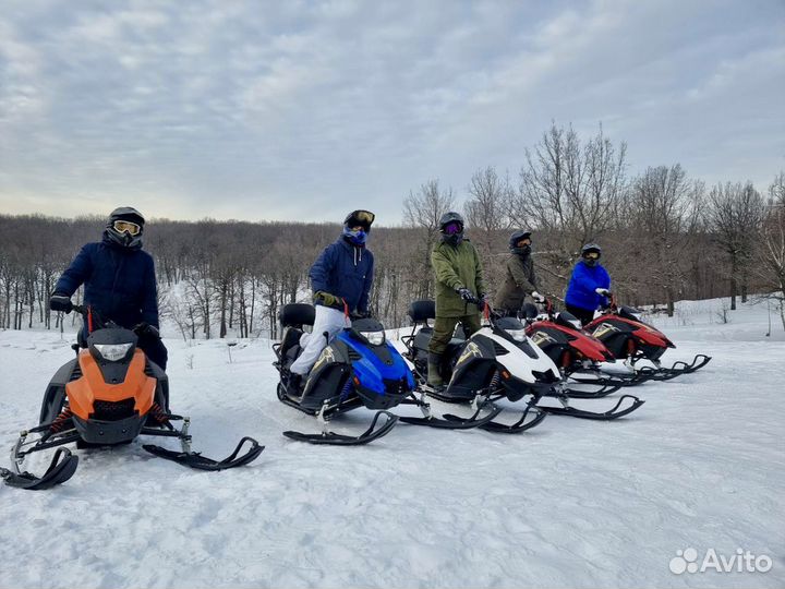 Сертификат на катание на снегоходе