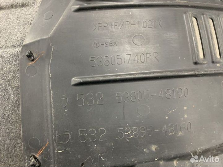 Локер передний правый Lexus Rx350