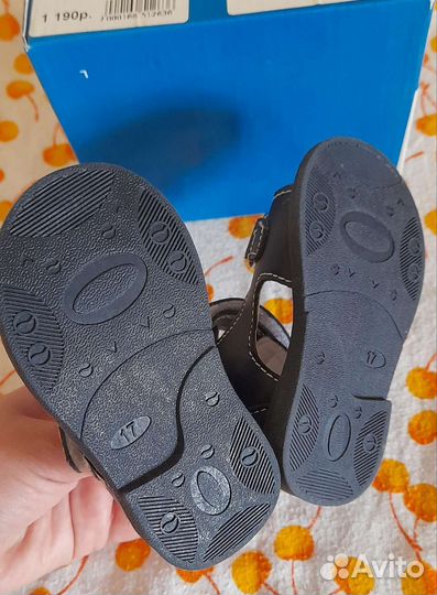 Сандалии 17 размер