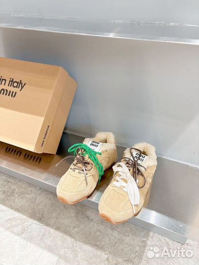 Кроссовки женские New Balance & Miu Miu