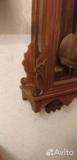 Старинные американские настенные антикварные часы