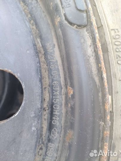 Диски штампованные r15