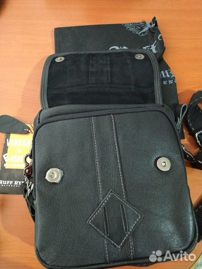 Сумка через плечо Ruff Ryder кожа