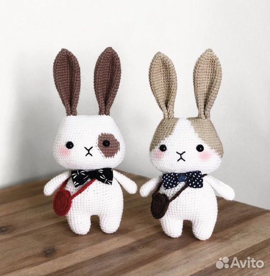 Вязаные игрушки ручной работы