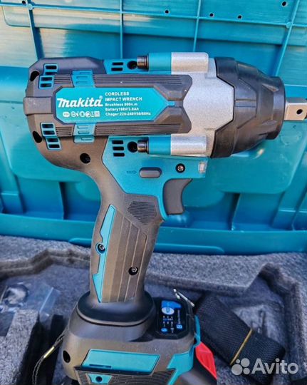 Аккумуляторный гайковерт Makita 800 н.м. (Арт.6236