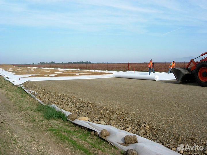 Геотекстиль (дорнит, политекс) материал для работ