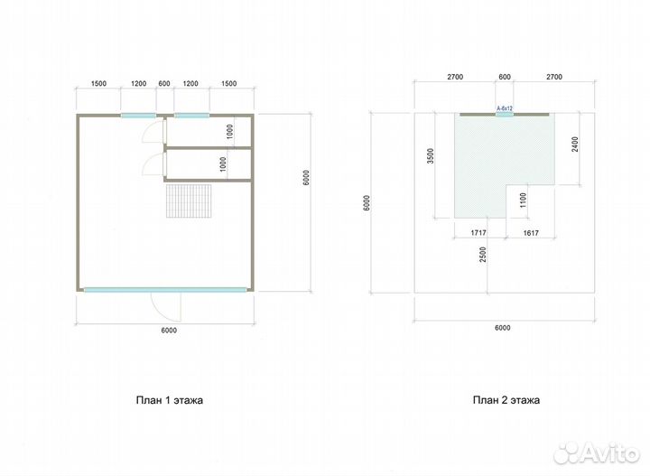 Лстк каркас двухэтажного дома в стиле А-фрейм
