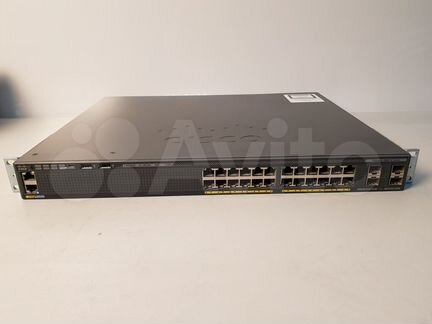 Коммутатор Cisco WS-C2960X-24PS-L бу
