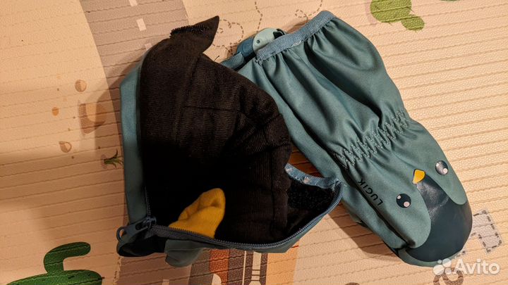 Варежки краги на флисе зимние Decathlon