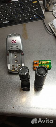 Фонарь яркий луч