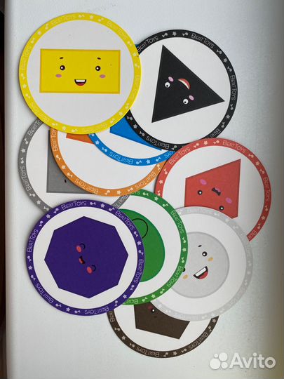 Зайчик няня BertToys карточки