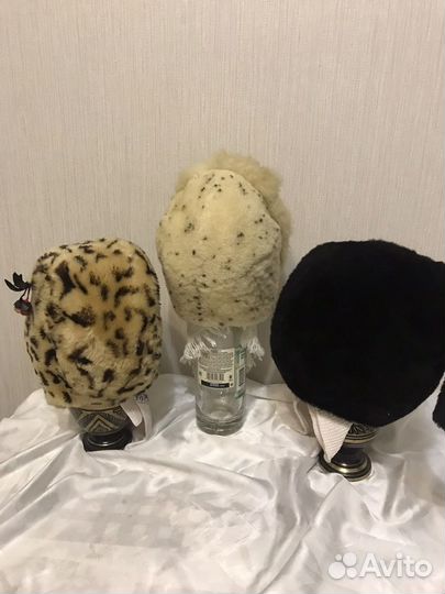 Детская шапка из меха