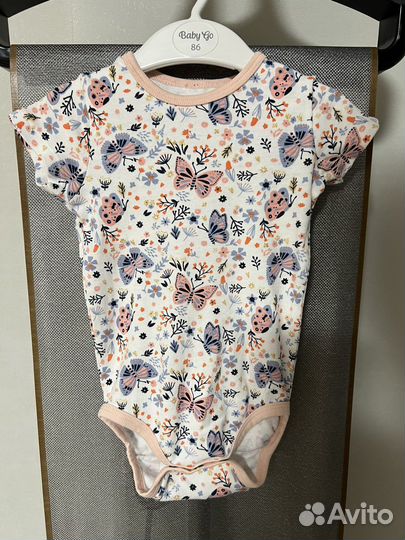 Боди для девочки 80 86