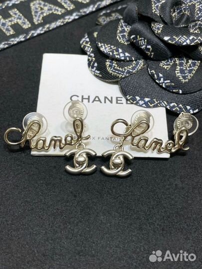 Серьги Chanel