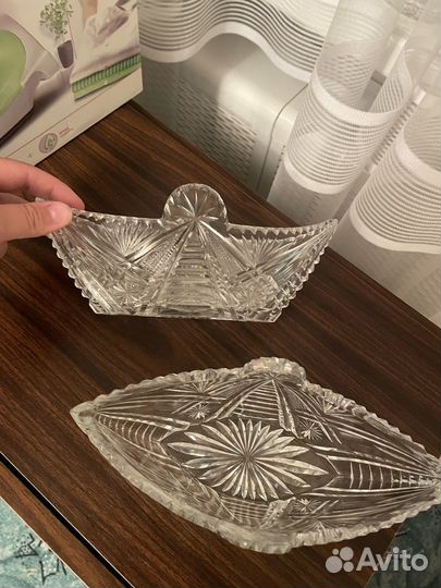 Хрустальная ваза