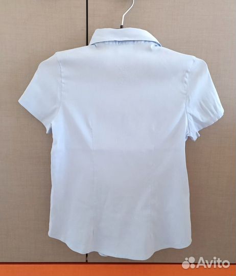 Рубашка школьная для девочки Eliza 34 голубая