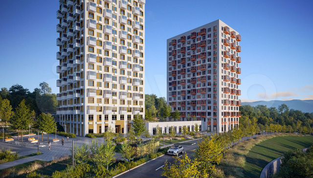 1-к. квартира, 36 м², 6/9 эт.