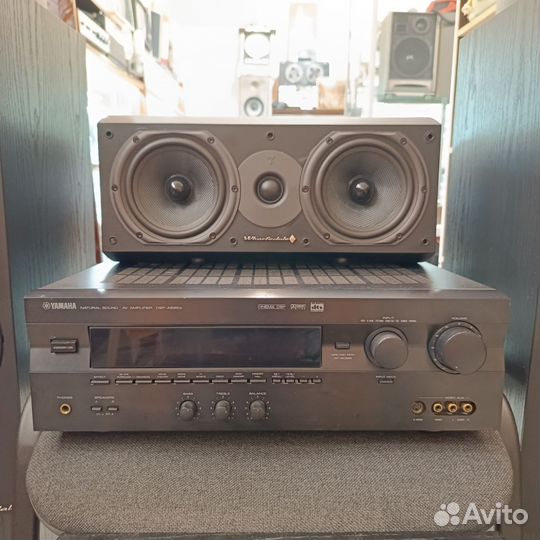 Акустика wharfedale + ресивер yamaha