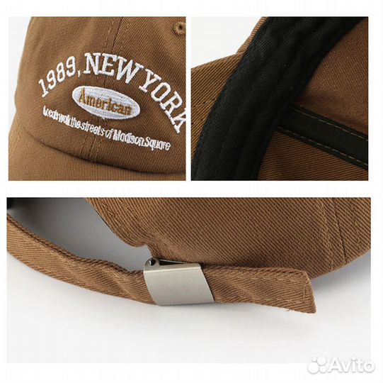 Бейсболки (кепка) Нью-Йорк регулируемые
