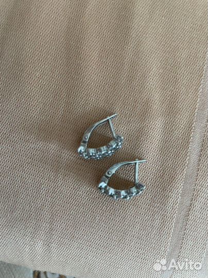 Серебряные серьги 925 проба разные