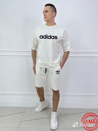 Спортивный костюм adidas (футболка+шорты)